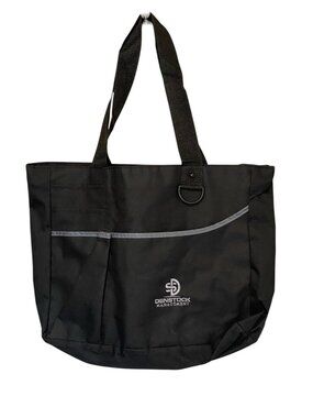 Leeds Black Tote Bag Carry On Denstock Management 6750-31BK